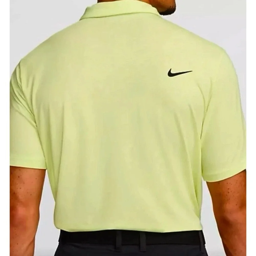 Nike Dri-FIT Tour Men's Golf Polo Shirt Yellow Lemon Twist L DV3123-736